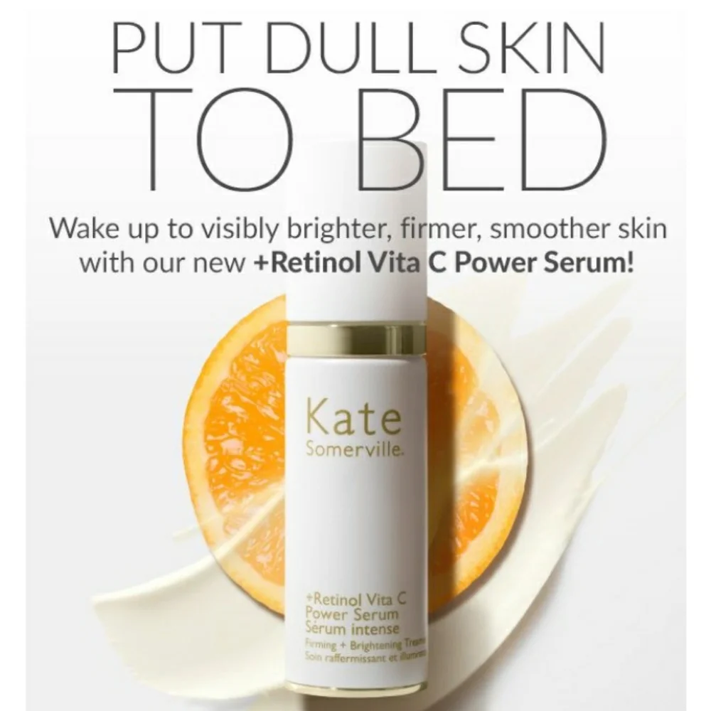 Kate Somerville Retinol Vita C Power Serum Firming & Brightening Treatment - Picture 3 of 16